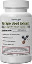 Superior Labs Grape frø ekstrakt, 400 mg, 120 Grønnsaker kapsler, 95% polyfenoler, høy antioksidant innhold, sunn blodflyt, støtter immunsystem og hjerne helse