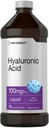 Horbäach flytende Hyaluronsyre Supplement | 100 mg | 16 oz | Blandet Berry Flavor | Ikke-GMO og Glutenfri formel