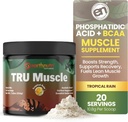 EarthNutri Fosfatidic Acid Supplement med SerinAid - Muskel styrke med mediator Fosfatidic Acid & Fosfatidyserin - støtter styrke og gjenoppretting - 20 Serveringer - Ikke-GMO, Glutenfri - 216g