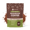 360 Nutrition Instant Mushroom Kaffe med Chaga Superfood Mushroom og Prebiotika, Probiotika for Gut helse, og fokus støtte | Dark Roast, Ingen tilsatt sukker 5 oz (Gut Blend)