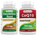 Beste Naturals Dandelion Root 520 mg & COQ10 100 mg