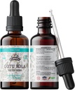 Gotu Kola Tinktur, Organic Gotu Kola Extract, Gotu Kola Drops (Centella Asiatica) Tørket urt