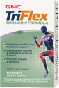GNC TriFlex Turmeric Formula, forbedrer felles komfort og stivhet, fremmer mobilitet og fleksibilitet, 60 kapler