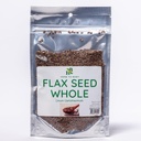 Herb til kroppen Flax frø hele | Linum Usitatissimum | Wildcred | 4oz