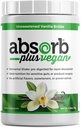 Vegan Elemental Shake – pulverisert blanding, naturlige ingredienser, ikke-GMO, glutenfri, organisk sprouted Rice Protein - glatt, lett blandbar formel (2,2 lbs, usveiset vanilla Brulée)