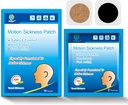 KONGDY 10 grevs bevegelsessyke patchs for barn voksne, Seasick patch for Cruise fra reise med vanntett og ikke døy, sjøsykhet patches bak øret