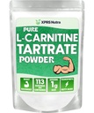 XPRS Nutra L karnitin L Tartrat pulver - Premium ren L karnitin Tartrat - L-karnitin - Vegansk Vennlig bulk L karnitin pulver - Aminosyre Supplement (4 Ounce)