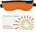 Revolusjonærer Heated Eye Compress - Moist Heat for tørr øye lindring, vaskbar, reusable og mikrobølgeovnbar Hot Eye Maske for MGD, Blefaritis Tørr Øye & Styes med sterile beskyttelse