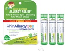 Boiron RhinAllergy Kids Pellets for relief fra Allergi Symptomer på sensing, Runny Nese, og kløende øyne eller Throat - 3 greve (240 Pellets)