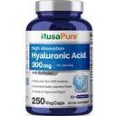 NusaPure Hyaluronsyre 300 mg 250 Veggie kapsler (Non-GMO, Vegan)
