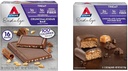 Atkins Endulge Crunchalicious sjokolade Bar, 16 greve og sjokolade Caramel Mousse Bar, 5 greve