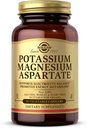 Solgar Kalium Magnesium Aspartat - 90 Grønnsaker Kapsler - Vegan, Glutenfri, Dairy Free, Kosher