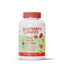 SmartyPants Kids Multivitamin Gummies and Fiber Supplement: Vitamin D3, C, Vitamin B12, B6, A, sink, Biotin, Inositol, Fiber Gummies, Tre Fruit Flavors, 120 greve (30 dagers forsyning)