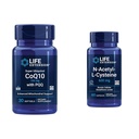 Livsforlengelse Super Ubiquinol CoQ10 med PQQ, CoQ10, PQQ & N-Acetyl-L-Cysteine (NAC), Immune, Respirasjon, Lever Helse
