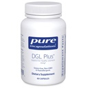 Pure Encapsulations DGL Plus - Gut helsetilskudd for menn og kvinner - med Marshmallow Root, Aloe Vera ekstrakt & Slippery Elm Bark - Non-GMO & Vegan - 60 kapsler