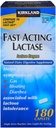 Kirkland Signatur Hurtigvirkende Lactase Naturlig Dairy Digestive Supplement, 180-Count Caplets