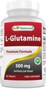 Beste Naturals L-Glutamine 500 mg 250 tabletter