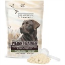Hundevekt gevinst – høy kalori hundemat Supplement og protein pulver for rask vekt gevinst, masse og gjenoppretting – Appetitt stimulant – 60 serveringer