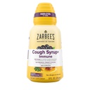 Zarbee 's Naturals Komplett dagtid Cough Syrup + Immune med mørk honning, ekte eldrebær, vitamin C, D & sink, 8 oz flaske