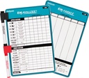 GoSports Dry Slett Rollzee og Farkle Scoreboard - Gigant Størrelse med 2 penner