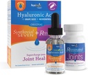 Hyalogic Synthovial syv hyaluronsyre væske & resveratrol kapsler - HA støtte - Vegan - 1 oz