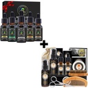 XIKEZAN Gaver til menn w/Beard Kit og 5 Scented Beard Oil