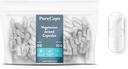 PureCaps USA - Tom vegetarisk og vegansk pille Capsules størrelse 0| 100 Registrert Pills® Un-GMO SLS, Glutenfri