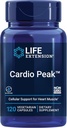 Livsforlengelse Cardio Peak - Hawthorn Extract (Leaf, Blomster, Stem) Supplement med Arjuna Extract for hjerte helse støtte - To ganger daglig - Glutenfri, Ikke-GMO, Vegetarisk - 120 Kapsler