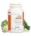 DIM Estrogen Supplement for kvinner - Hormon Balance & Harmony Support for Menopause, PCOS & Hormonal Acne med antioksidant egenskaper - 300 Mg, 60 Count (Pack of 1)