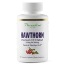 Paradise Herbs Hawthorn Berry, Aktiv Hele Spectrum Extract, Super Potent, Ultra ren, Vegansk, Ikke-GMO, Glutenfri, 60 Vegetariske kapsler