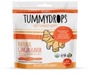 USDA Organic Natural Ginger Tummydrops, Glutenfri & Vegan, 33 Individuelt pakket dråper i en forseglbar pose