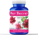 Celebrity LifeStyle Produkt Hennes Hemlige Kvinners Probiotika med Prebiotika – Daglige Probiotika for Kvinner Digestive Helse, Gut & Feminine Balance, pH-støtte, Ikke-GMO, Vegansk, laget i USA – 60 Kapsler
