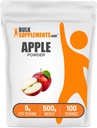 BulkSupplements.com Apple Powder - Apple Fruit Powder, Fiber Supplement for Digestive Support - Naturlig & Glutenfri, 5g per Service, 500g (1,1 lbs) (Pack of 1)