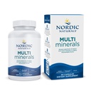 Nordic Naturals Multi Minerals, Unflavored - 90 Kapsler - 11 Essential Minerals - Optimal helse og velvære - Certifisert Vegan - Ikke-GMO - 30 Services