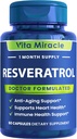 Resveratrol Supplement 1200 mg høy potens - Økologisk transveratrol med forbedret absorpsjon for Cellular og kognitiv helse kosttilskudd - Ikke GMO Sammenligne Denne 1200 mg til andre 500 mg eller 1000 mg