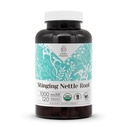 Stinging Nettle Root USDA Organic 120 Kapsler | Digestive System, Naturlig Supplement | Certifisert Organic Vegetariske Kapsler og Organic Stinging Nettle (Urtica Dioica) Tørket Root (120 Kapsler)