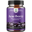 Natures Craft Acai Berry Antioksidant støtte vekttap Supplement for kvinner og menn - Vitaminer Mineraler Antioksidant Formula støtter immunsystem og økt energi kognitiv helse - 60 Services