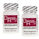 Cardiovaskulær forskning Lipotiamin B Supplement 240 tabletter - Vitamin B1 Nå med Alpha Lipoic Acid - 2 X 120 Count