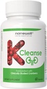 NANOWELL K-Cleanse - Nyre rengjøring Supplement med Pacran Cranberry ekstrakt, magnesium, Selenium, vitaminer B5 & B6-60 Kapsler, 30 dagers forsyning