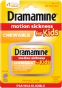 Dramamine Motion Sykdom Relief for barn | Chewable Grape | 8 greve