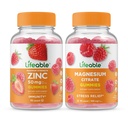 Livbar Sink 50mg + Magnesium, Gummies Bundle - Great Tasting, Vitamin Supplement, Glutenfri, GMO Free, Chewable Gummy