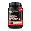 Optimum Nutrition Gold Standard 100% Whey Protein pulver, informasjonskapsler og krem, 2 pund (Packing May Vary)