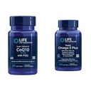 Life Extension Super Ubiquinol CoQ10 med PQQ, CoQ10, PQQ & Super Omega-3 Plus EPA / DHA Fiskeolje, Sesame Lignans