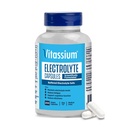 Vitasium Electrolyte Capsules, Electrolytes for behandling av poter og høy natriumdiett (500 mg natrium - 100 mg kalium), uflavorert, 200 saltpiller (størrelse 0)