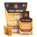 Du igjen Super Honning Sjokolade pakker | Trening Ren energi Gel pakker | Sykling, Endurance, Running Gel eller Energi Snack | Paleo & Carnivore Snack | Glutenfri | laget i USA | 8 greve
