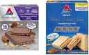 Atkins Endulge Crunchalicious Chokolade Bar, Peanut Butter Protein Wafer Crisp Bundle, 16 greve, 5 greve