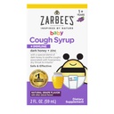 Zarbee baby honning Cough Syrup + Immune for babyer 12-24 måneder, sikker og effektiv Cough Syrup med beroligende mørk honning og sink for immunstøtte *, narkotika og alkohol-fri, Grape, 2 fl Oz