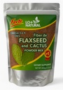 Linaza con Nopal Forte – 8 oz – 100% naturlig Flaxfrø & Nopal kaktus pulver – Fiber-Rich Digestiv støtte – Ground Blende Kosttilskudd – Vegansk og ikke-GMO