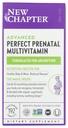 Ny kapittel Perfekt prenatal vitaminer, organiske prenatal vitaminer, ikke-GMO ingredienser for sunn baby & mamma - Folat (Metylfolat), jern, vitamin D3, Fermentert med hele matvarer og probiotika, 192 count