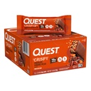 Quest Nutrition Crispy sjokolade karamel pekan helt protein Bar, 15g protein, 1g sukker, 3g netto karbohydrater, glutenfri protein snack, keto vennlig, 12 greve